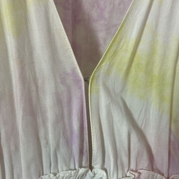 SAYLOR - Maurie Tie-Dye Tassel Mini Dress - Picture 10 of 11